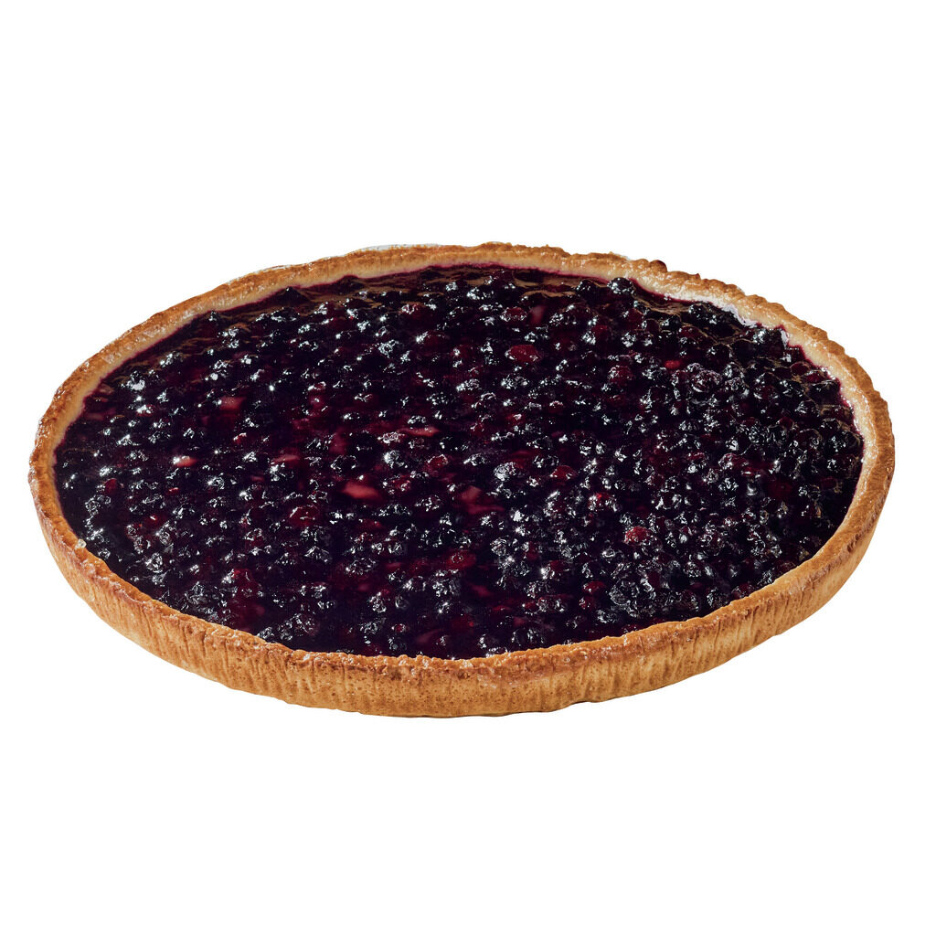 Tarte myrtilles nappée