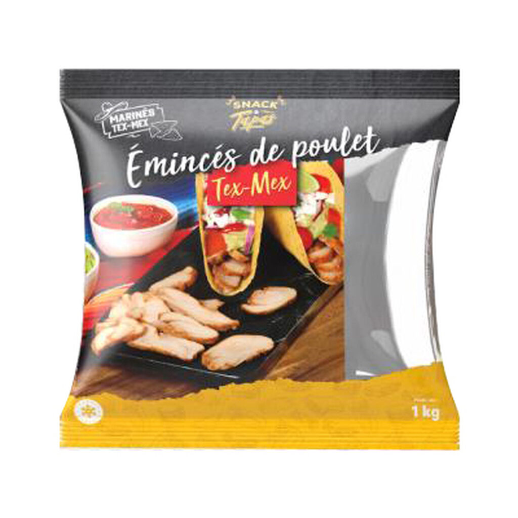 Émincés de cuisse de poulet Tex Mex