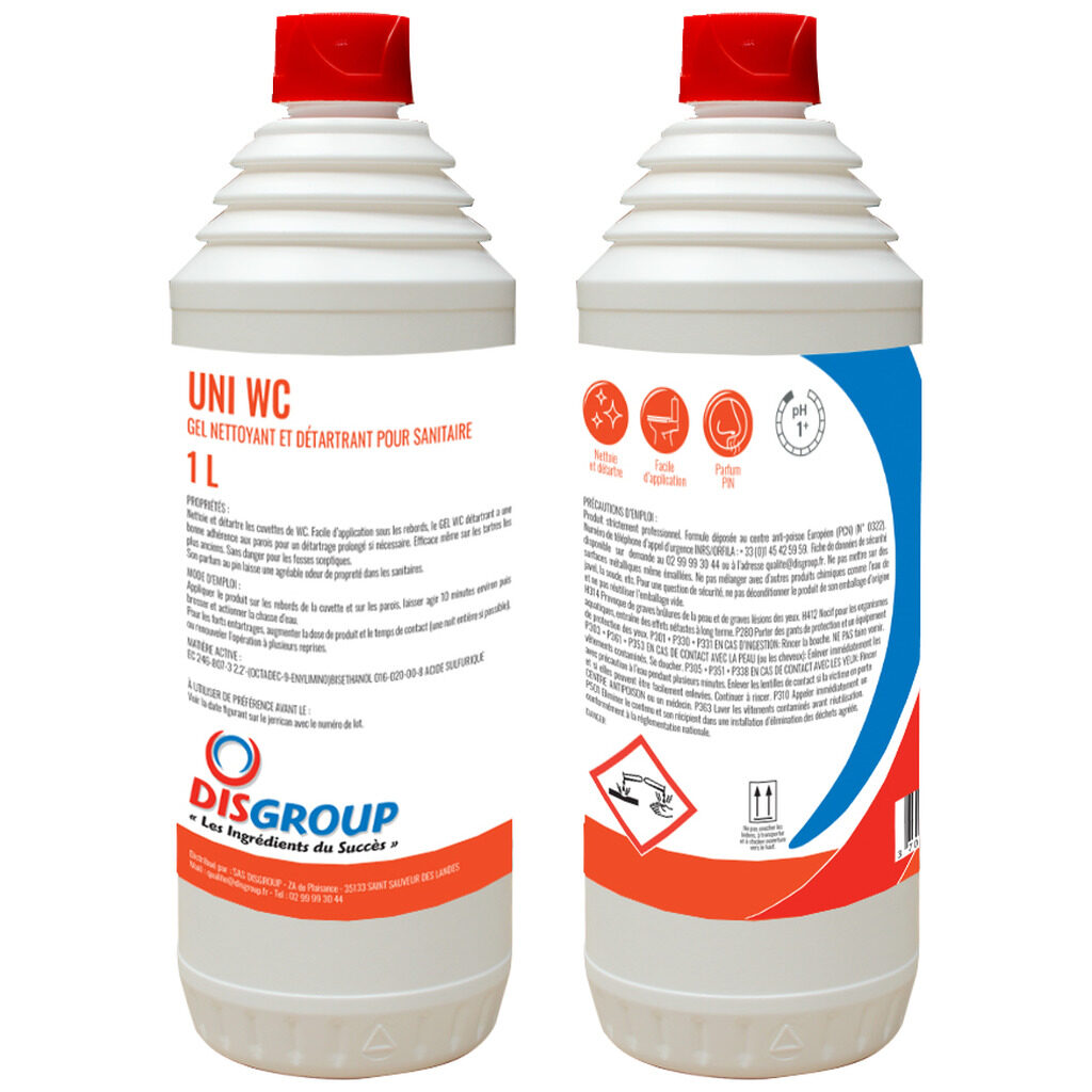 Gel nettoyant UNI-WC