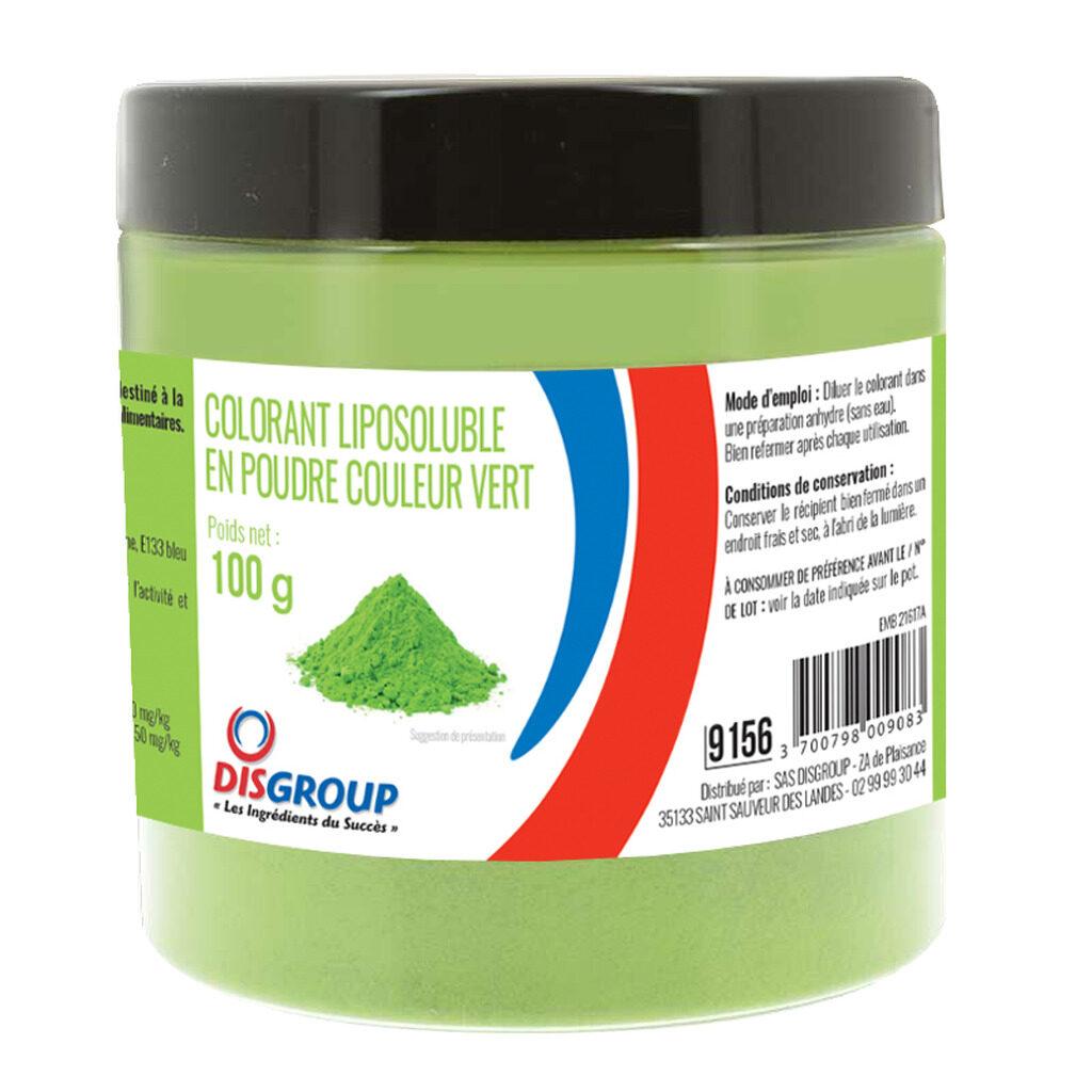 Colorant poudre liposoluble