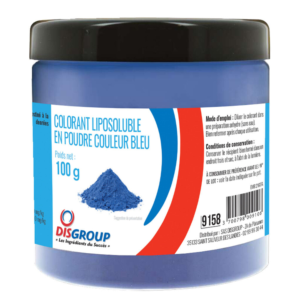 Colorant poudre liposoluble