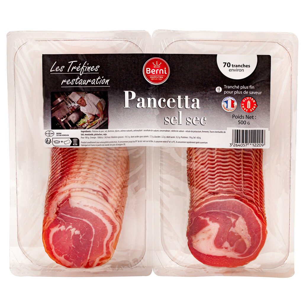 Pancetta tranchée