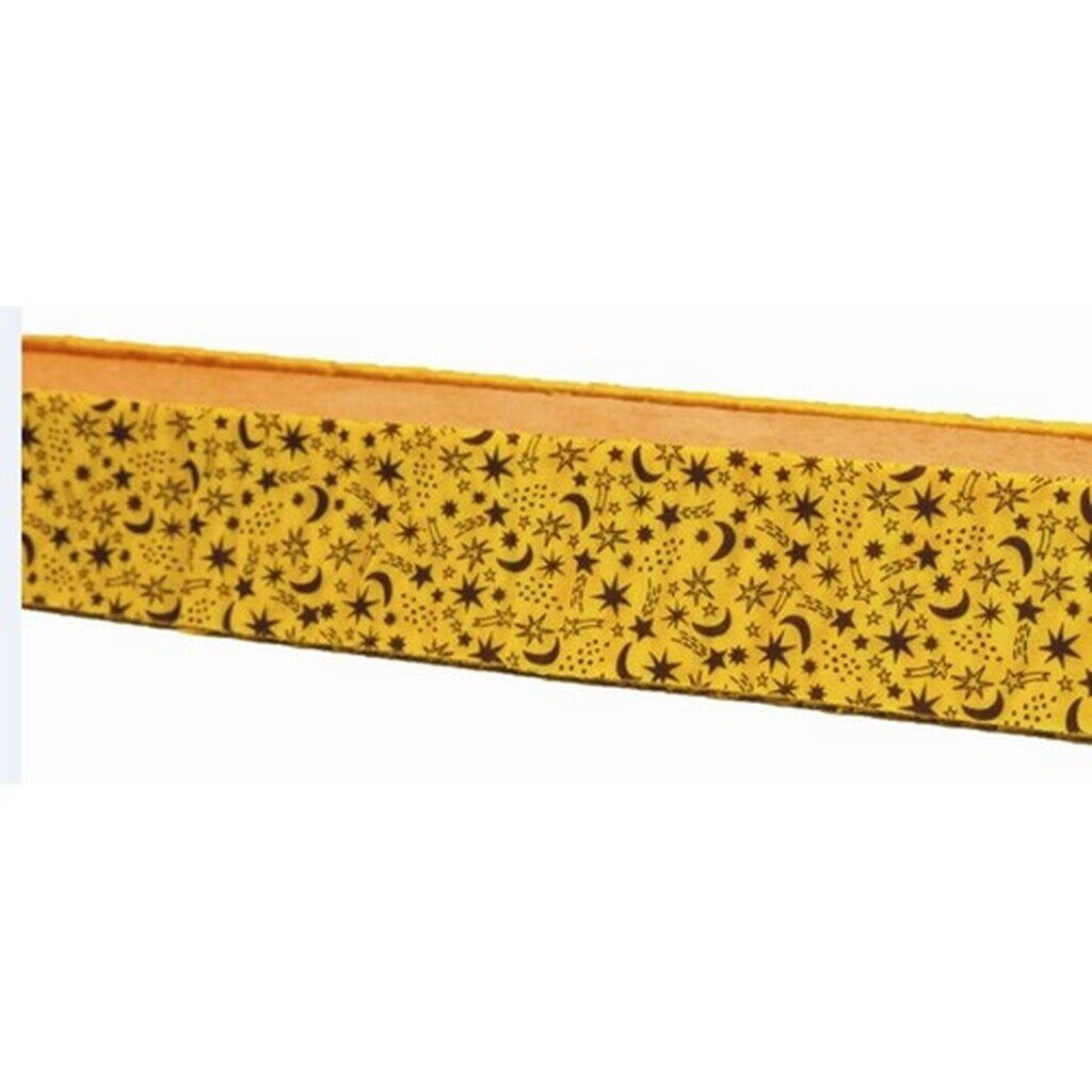 Biscuit joconde jaune décors "Etoiles"