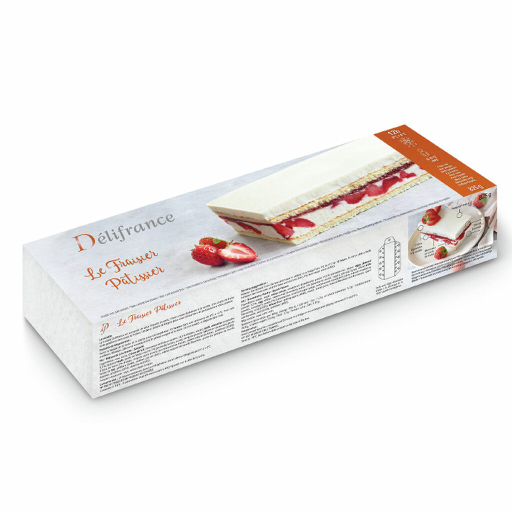 Bande fraisier pâtissier