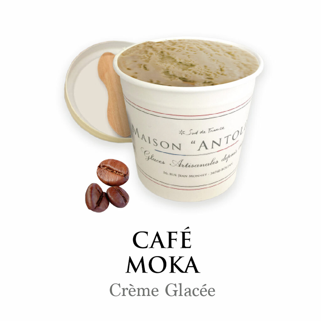 Crème glacée café moka