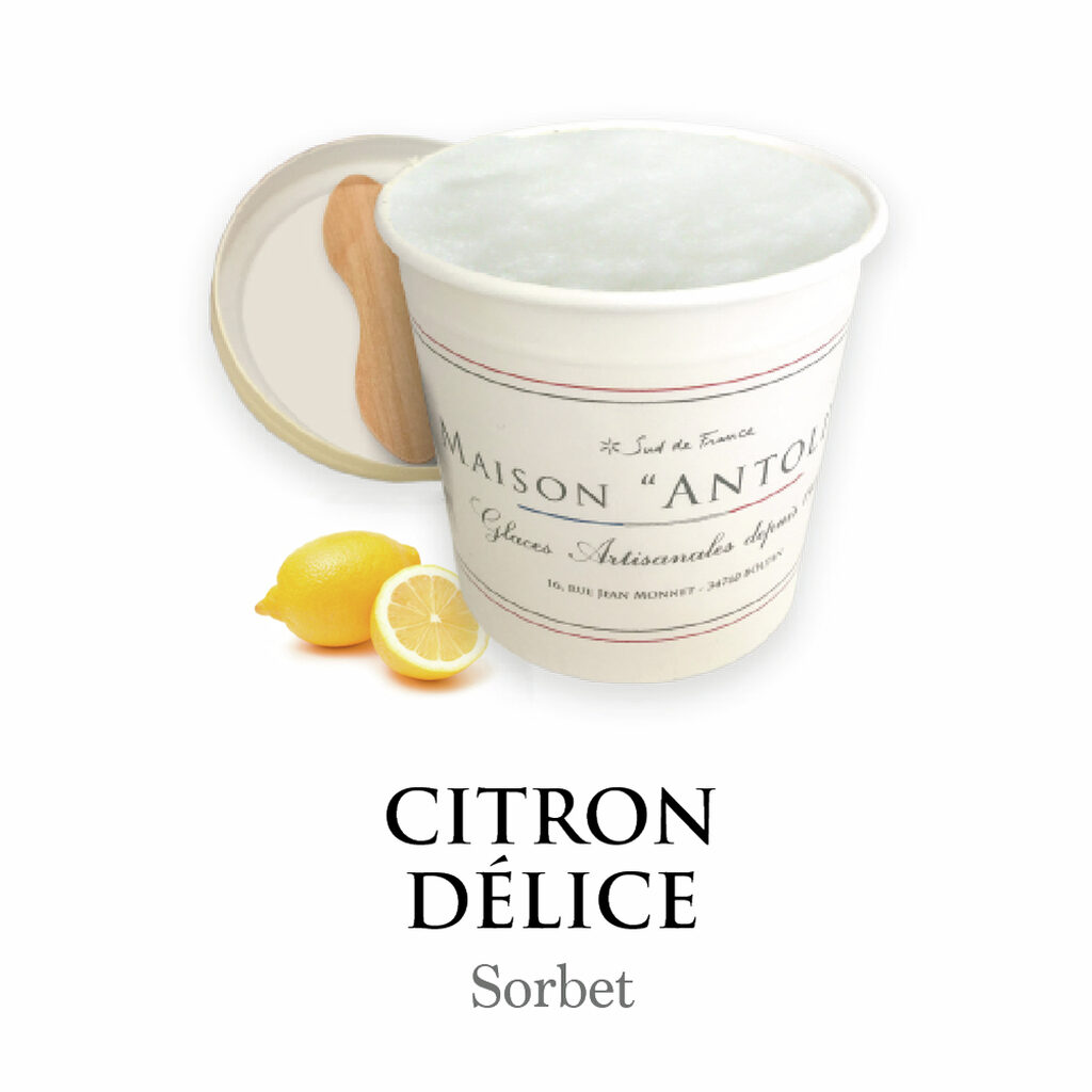 Sorbet citron de Sicile