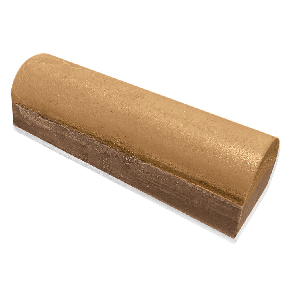 Bûche glacée semi-finies double chocolat