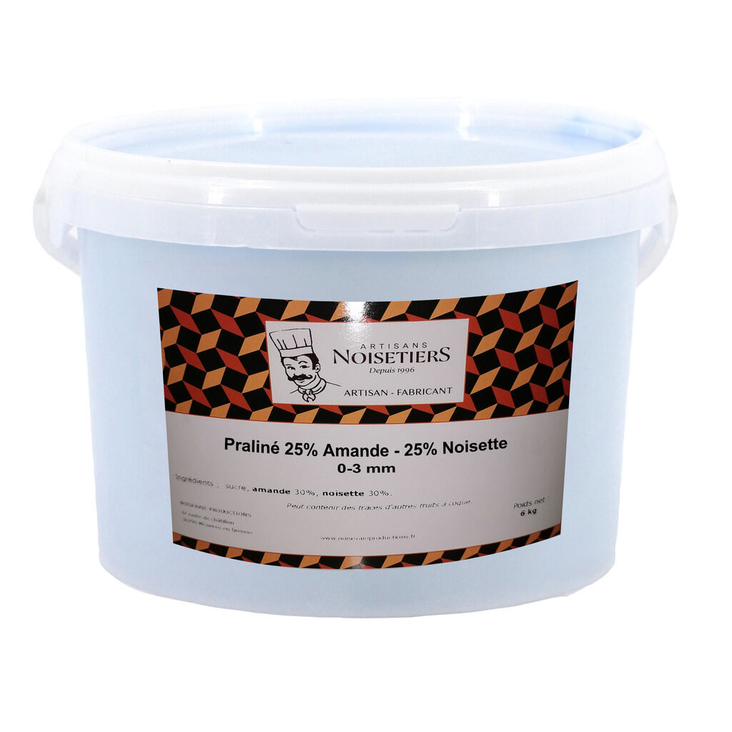 Praliné granité amande noisette