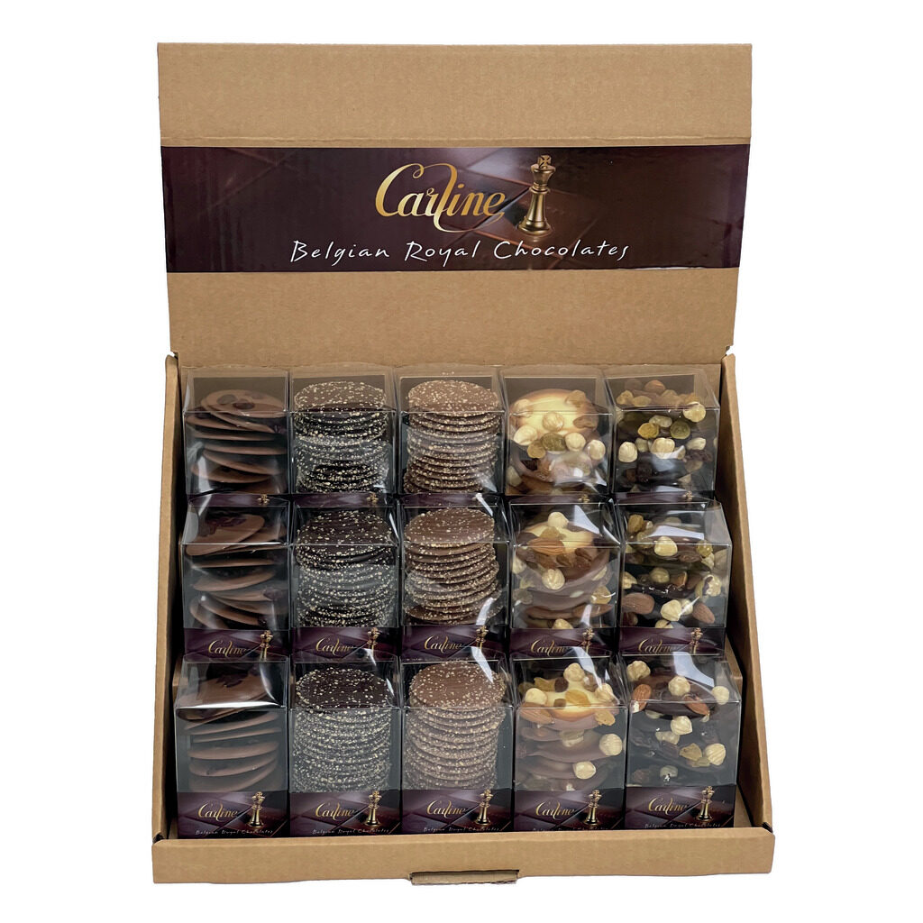 Assortiment tuiles & mendiants