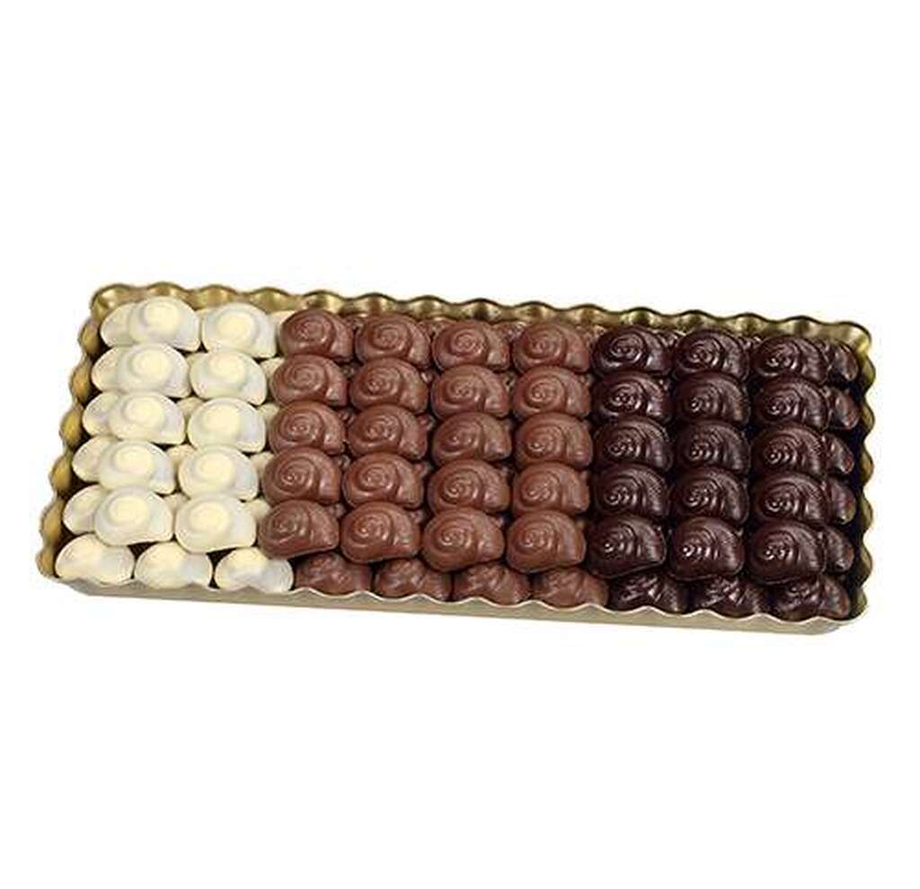 Bonbons escargots praliné