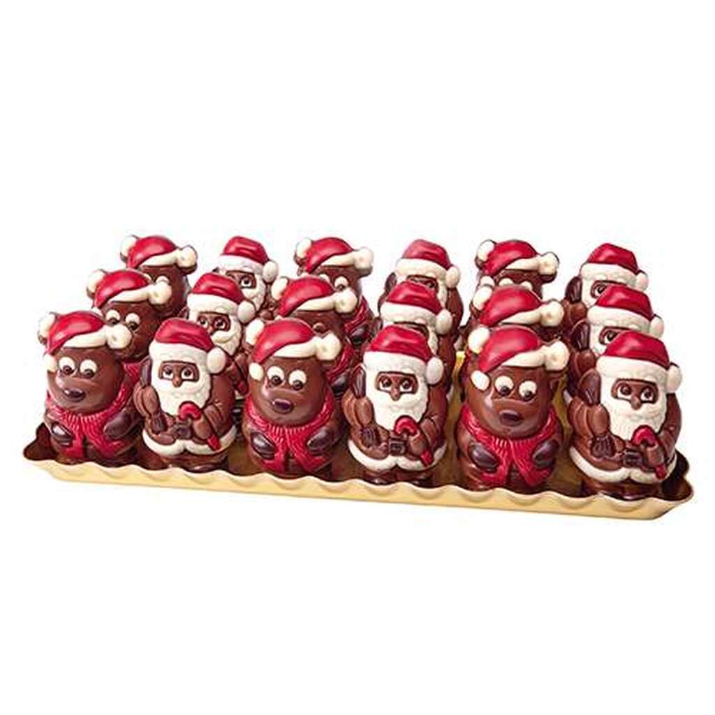 Figurines pères Noël & élans