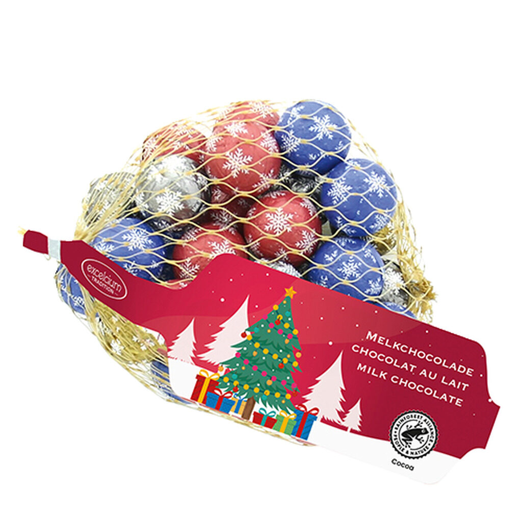 Boules de Noël sous alu