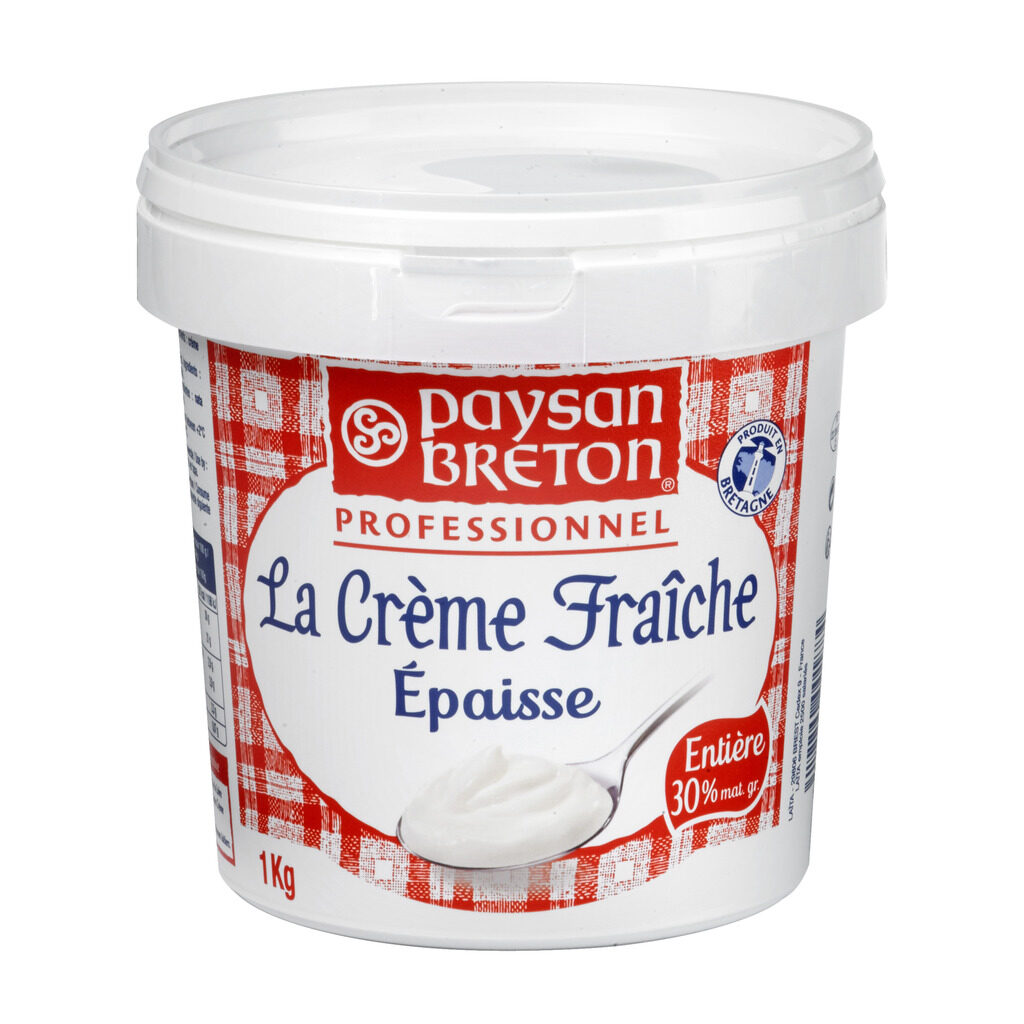 Crème fraiche épaisse 30% M.G.