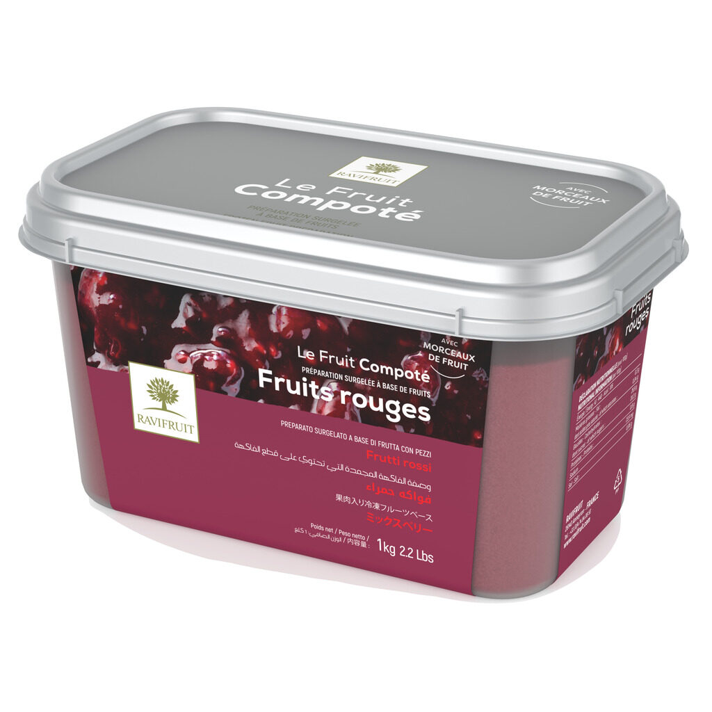 Compotée de fruits rouges