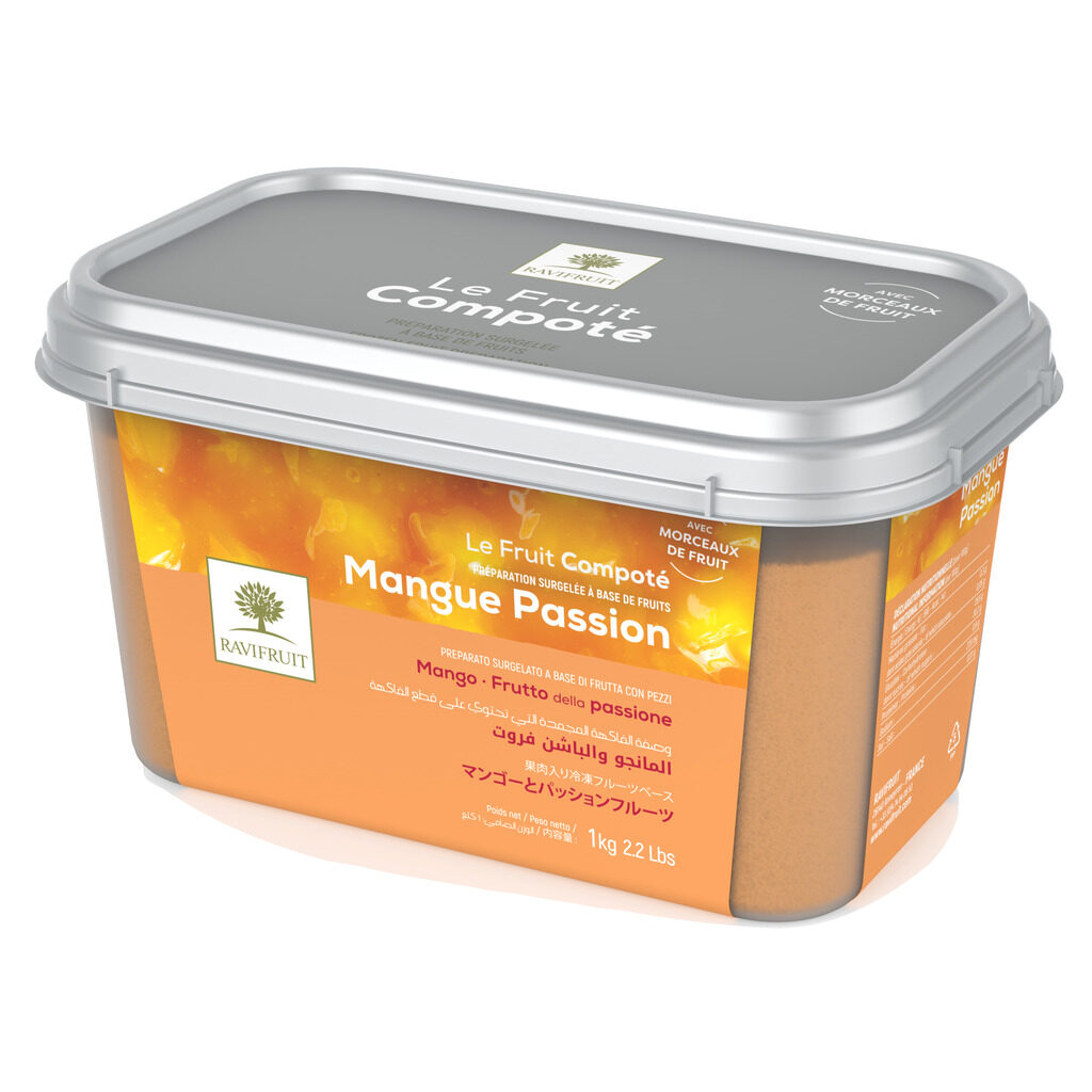 Compotée de mangue / passion