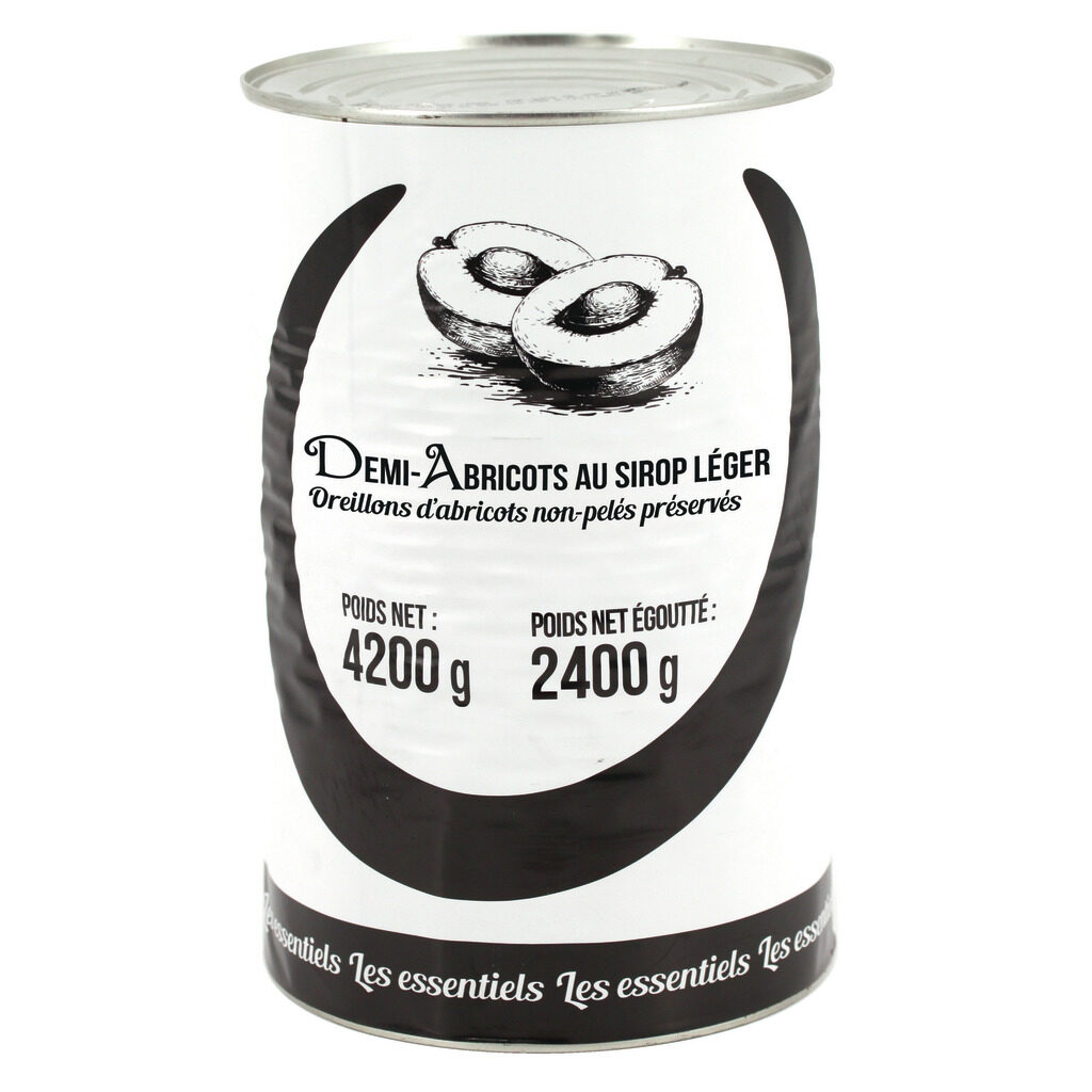 Demi-abricots au sirop