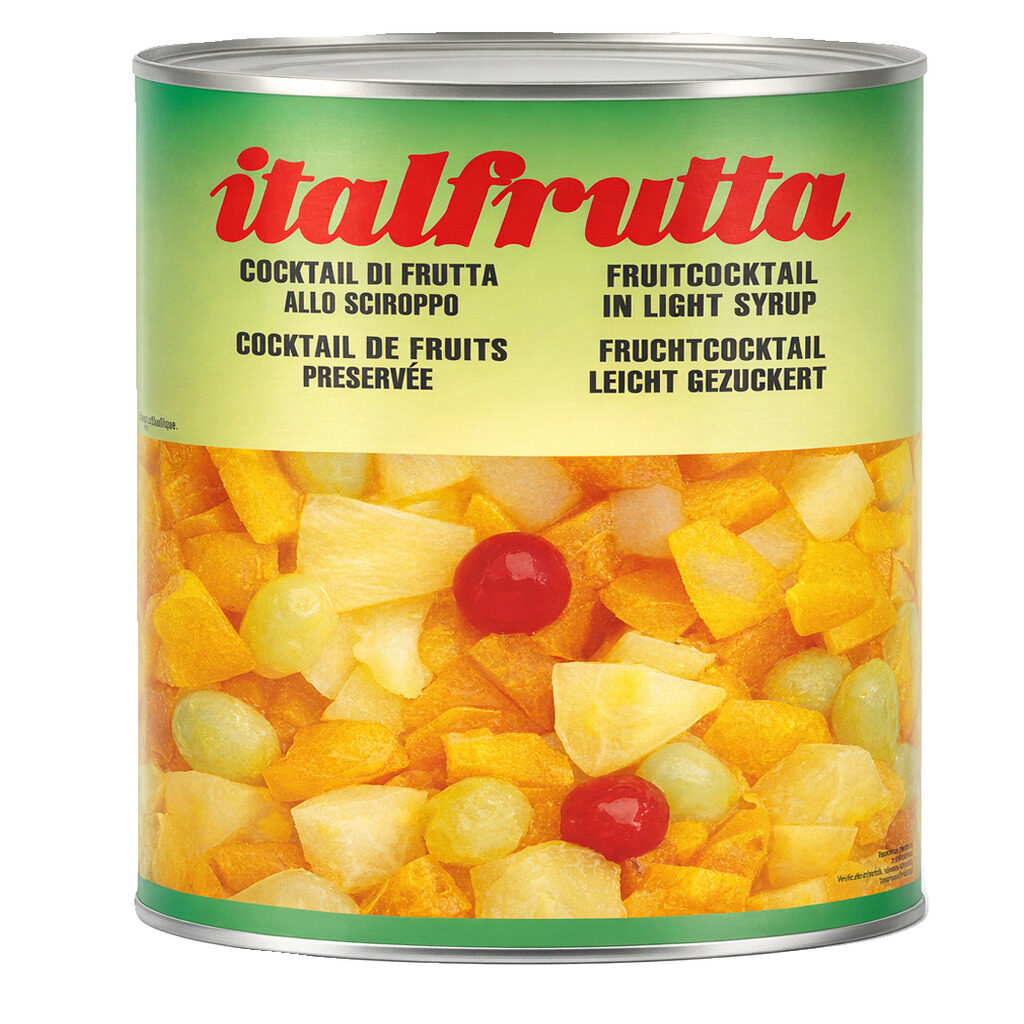 Cocktail de fruits au sirop