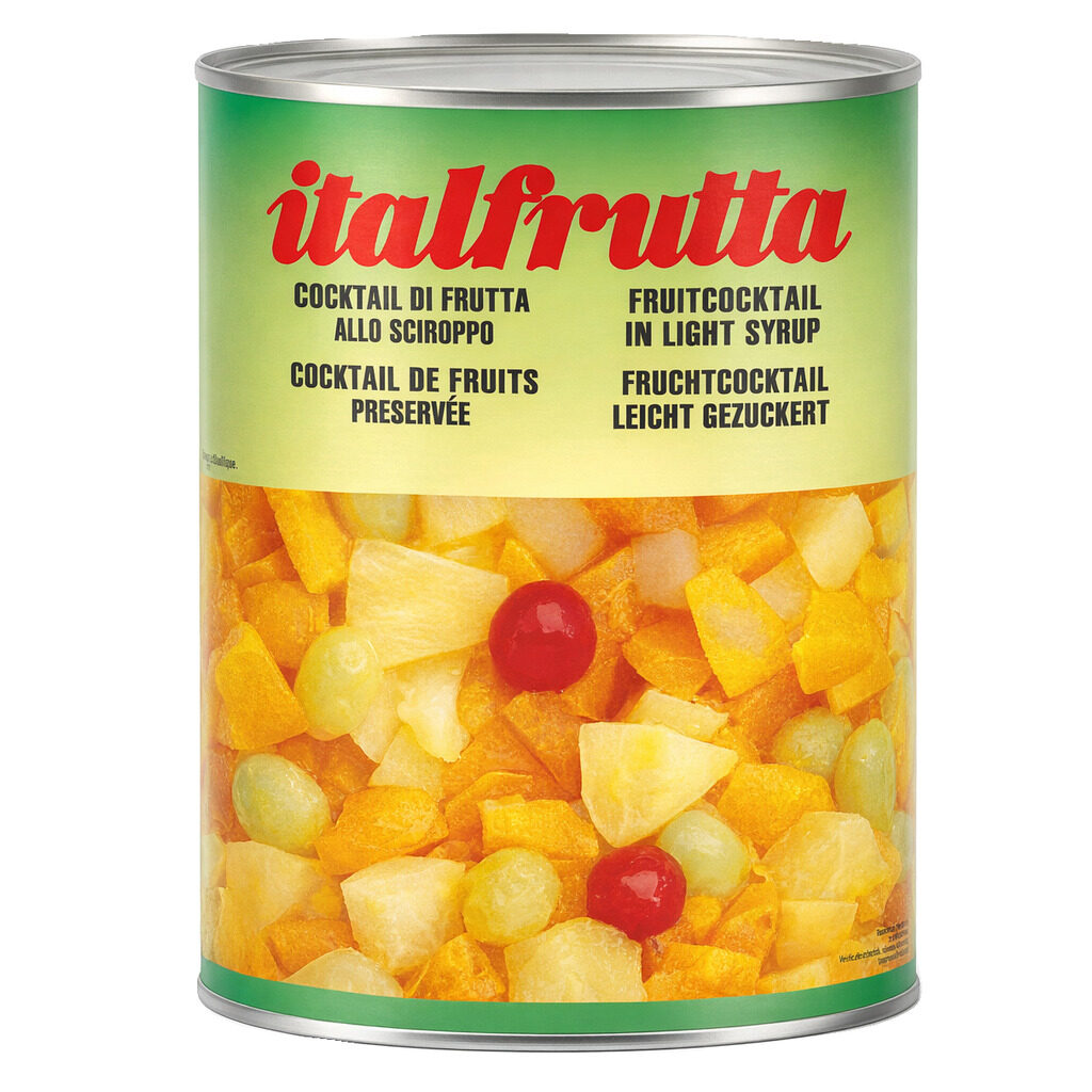 Cocktail de fruits au sirop