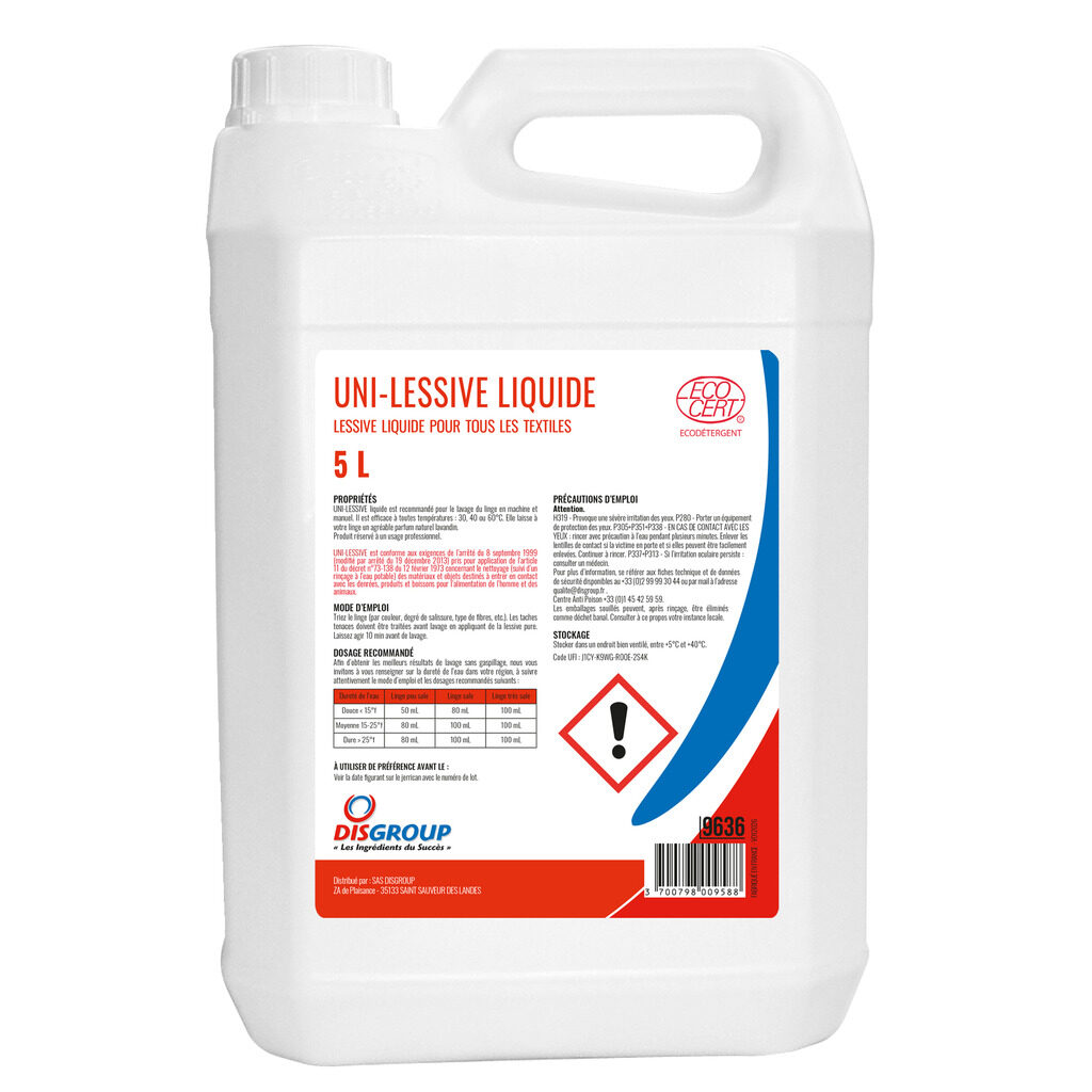 Nettoyant UNI-LESSIVE liquide