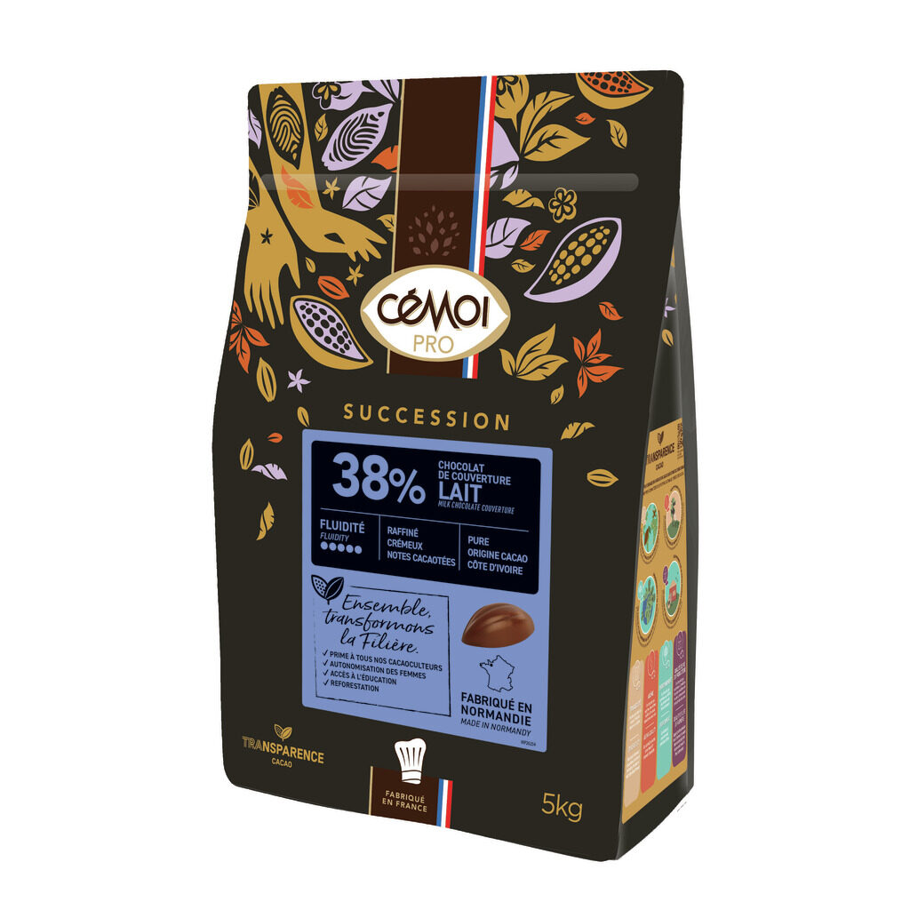 Palet de couverture "Succession" lait 38%