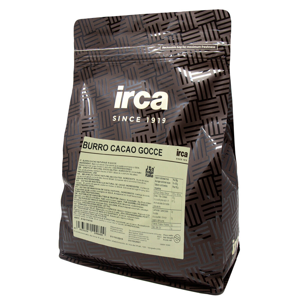 Beurre de cacao naturel en gouttes