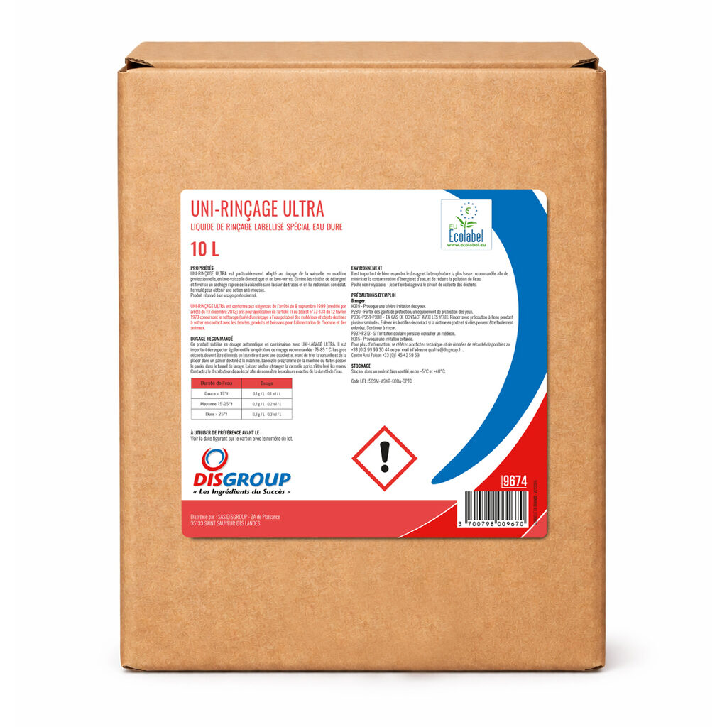Liquide UNI-RINÇAGE ULTRA