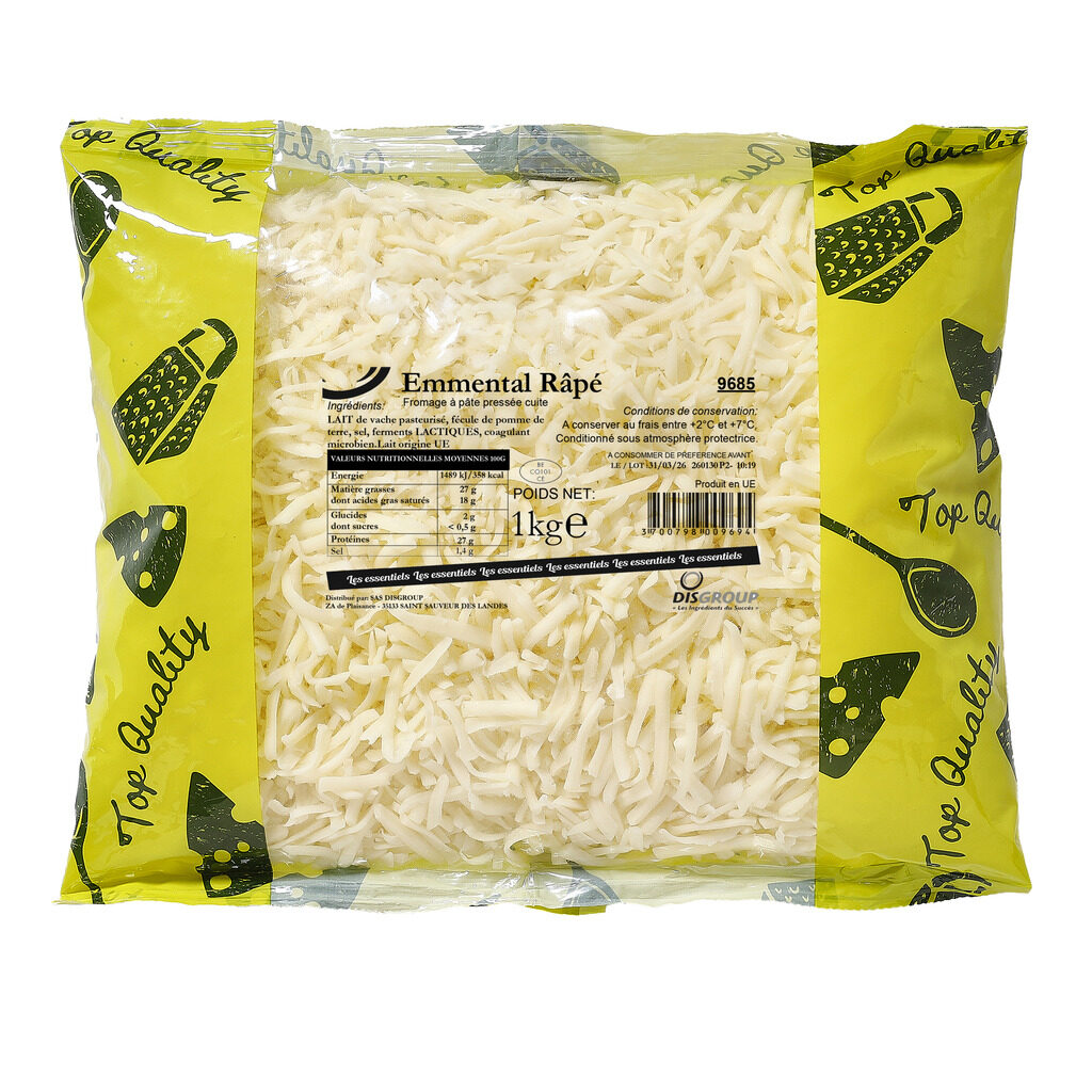 Emmental rapé