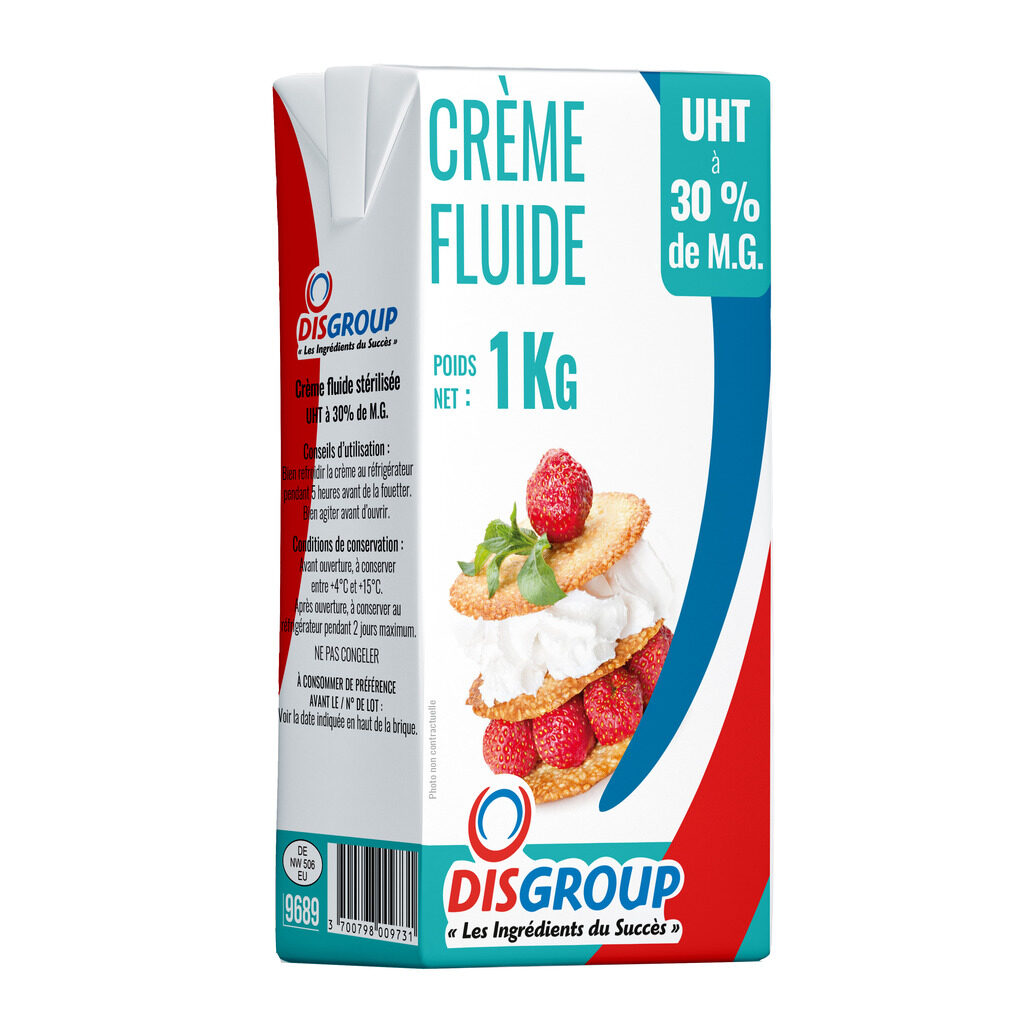 Crème fluide 30% M.G.