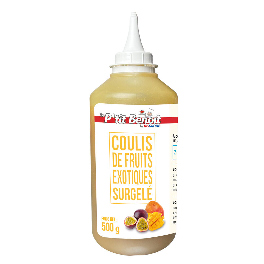 Coulis de fruits exotiques