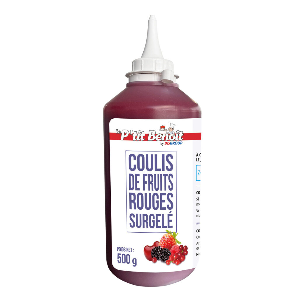 Coulis de fruits rouges