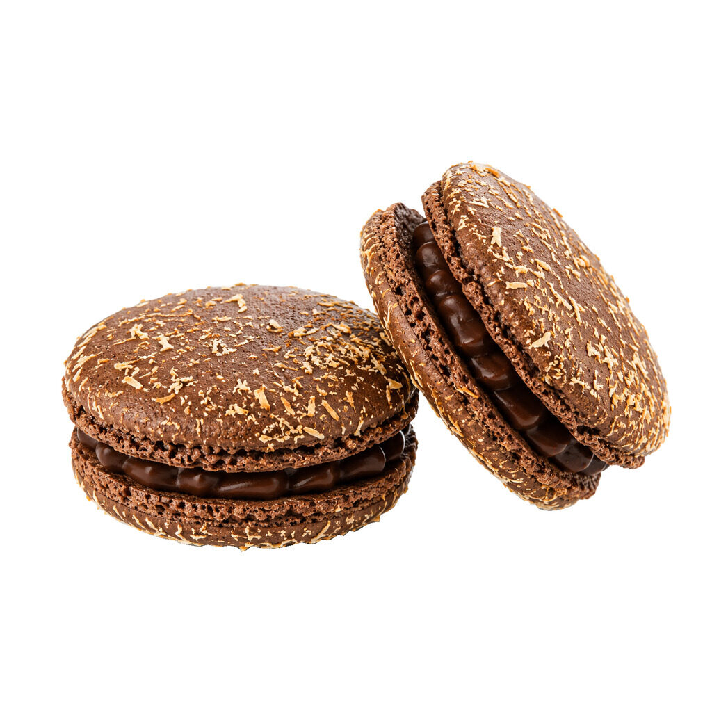 Macaron chocolat coco