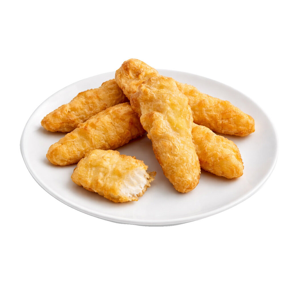 Aiguillettes de colin façon Fish & Chips