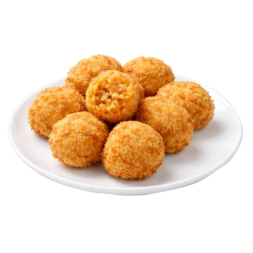 Boulettes arancini tomate mozzarella