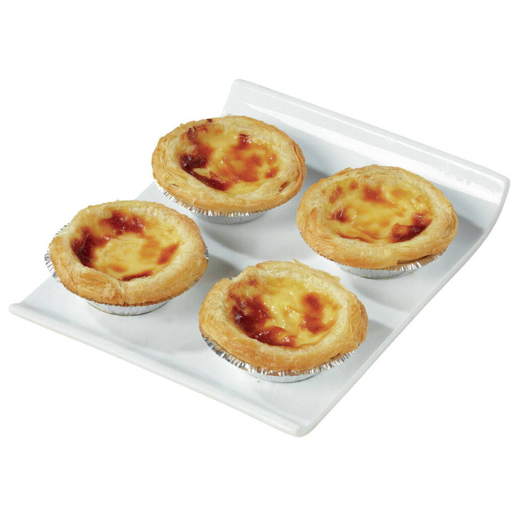 Mini pastel de Nata cru