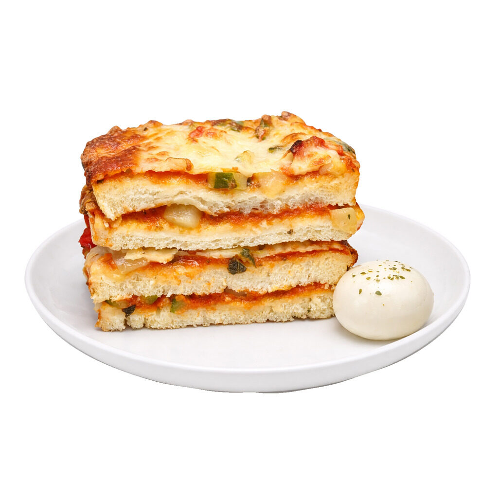 Croque monsieur légumes mozzarella