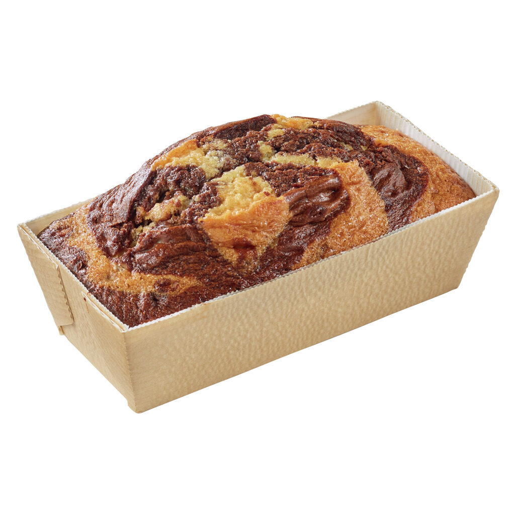 Cake marbré chocolat