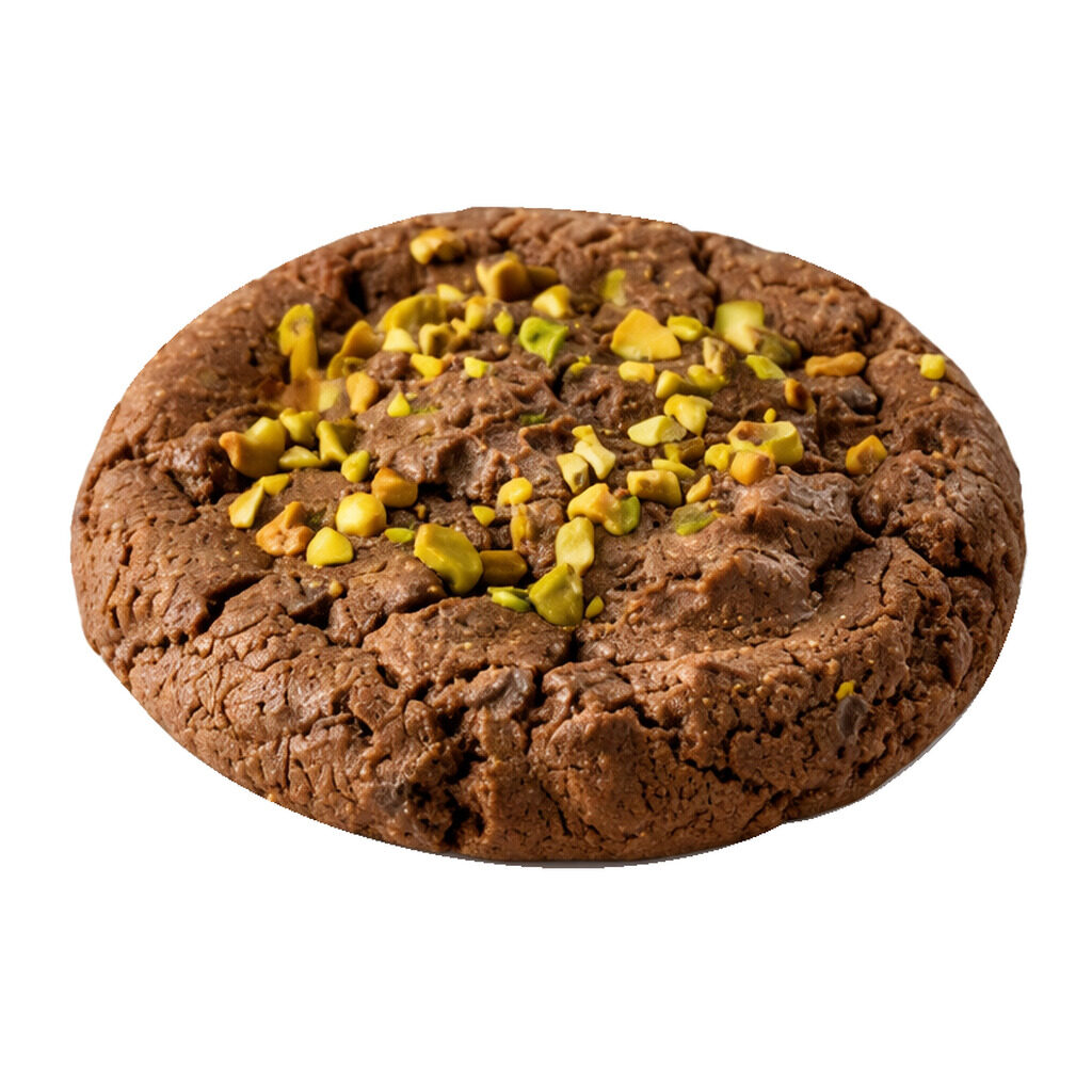 Cookie chocolat fouré pistache