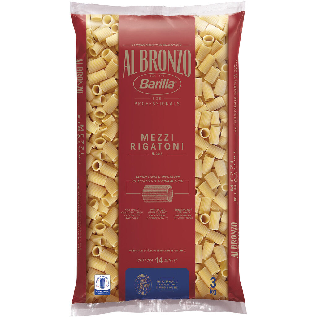 Mezzi rigatoni Al Bronzo
