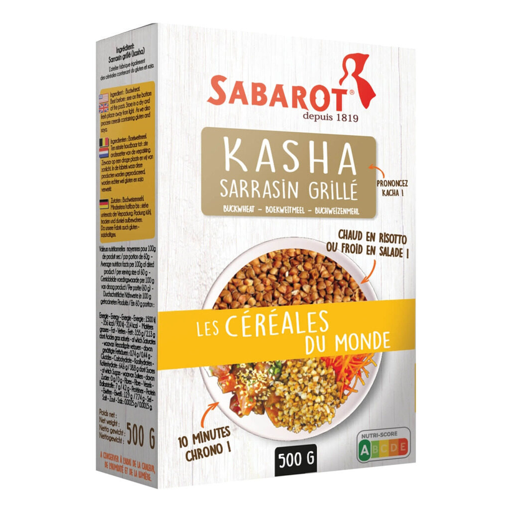 Kasha sarrasin grillé