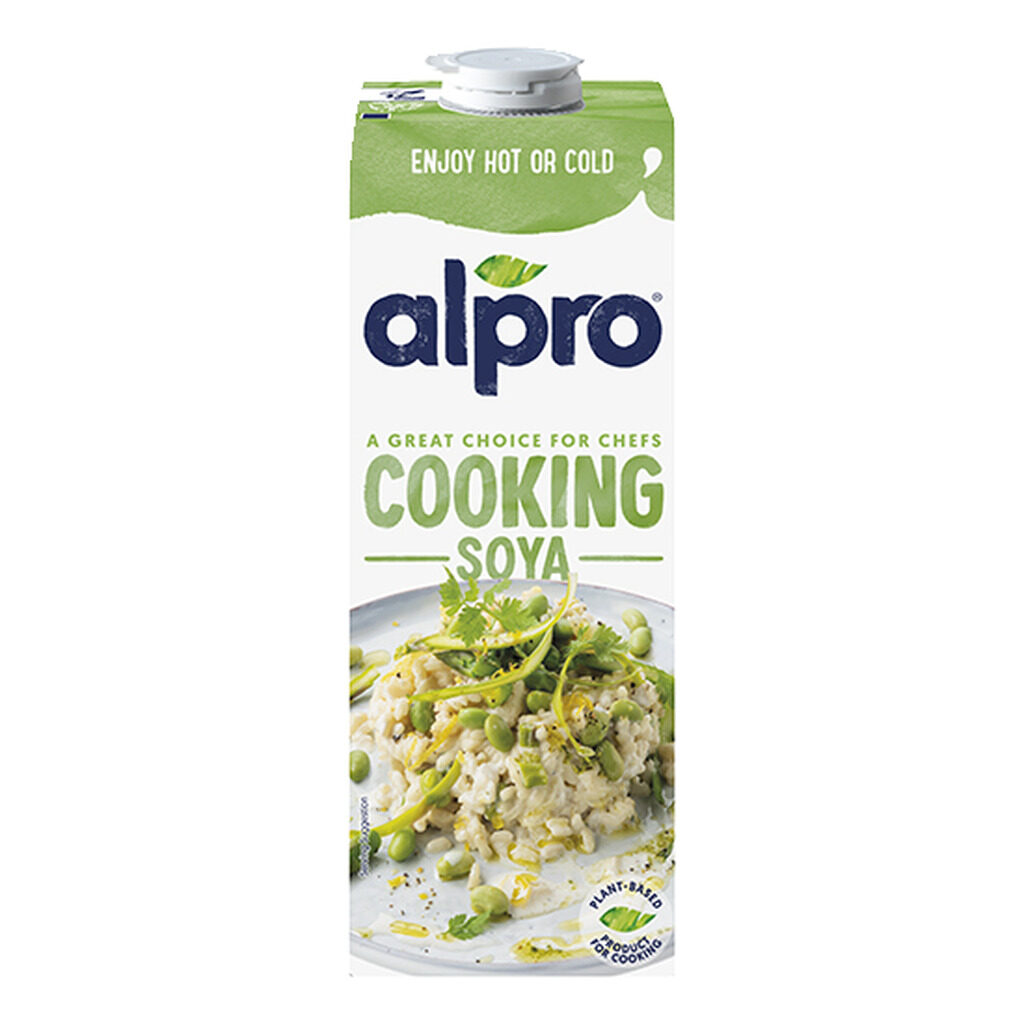 Cooking crème de soja