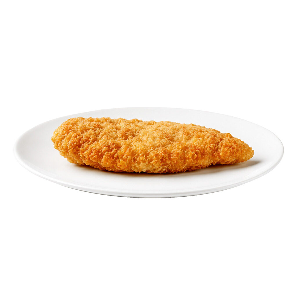 Escalopes de poulet cuites panées à l'authentique