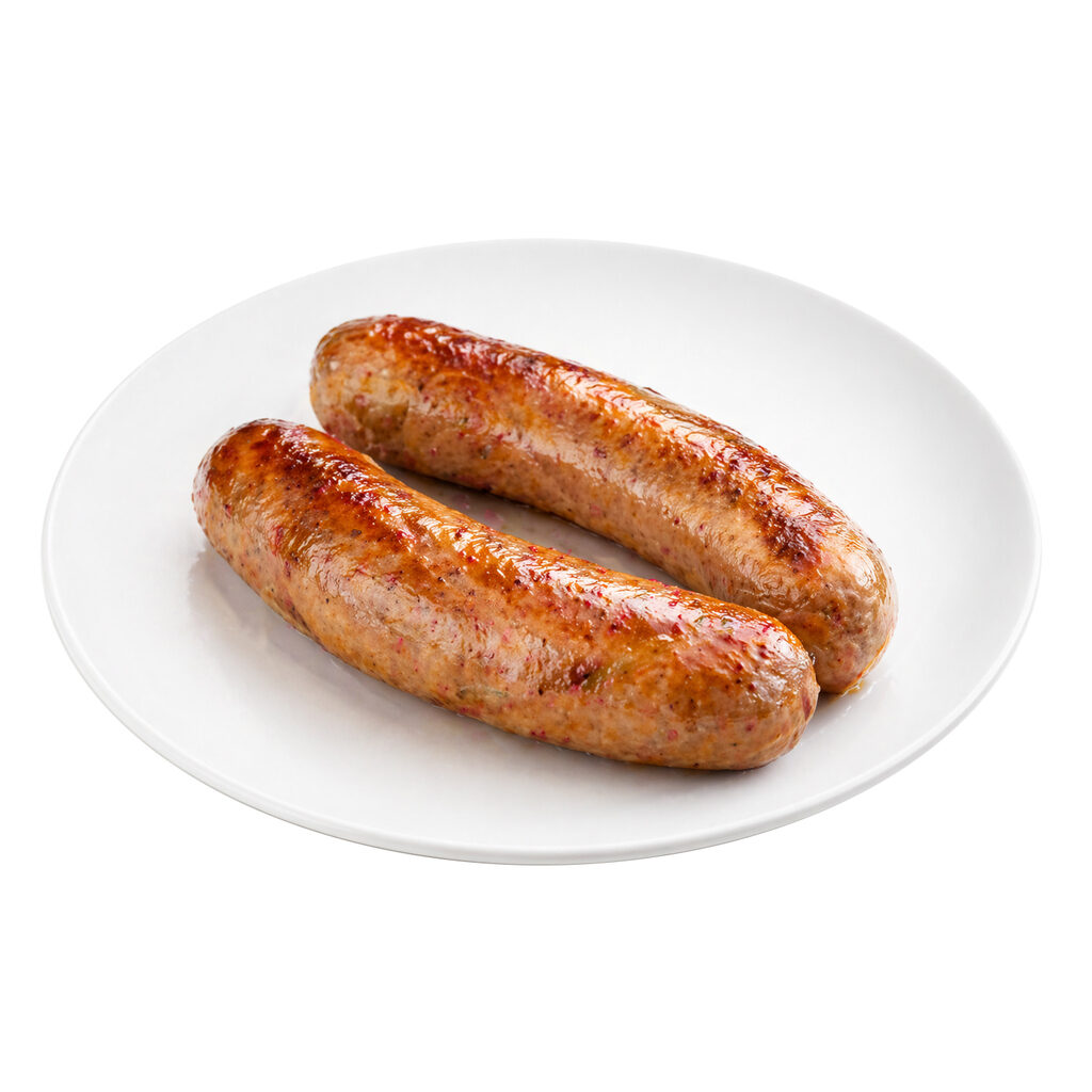 Saucisses de Toulouse cuites