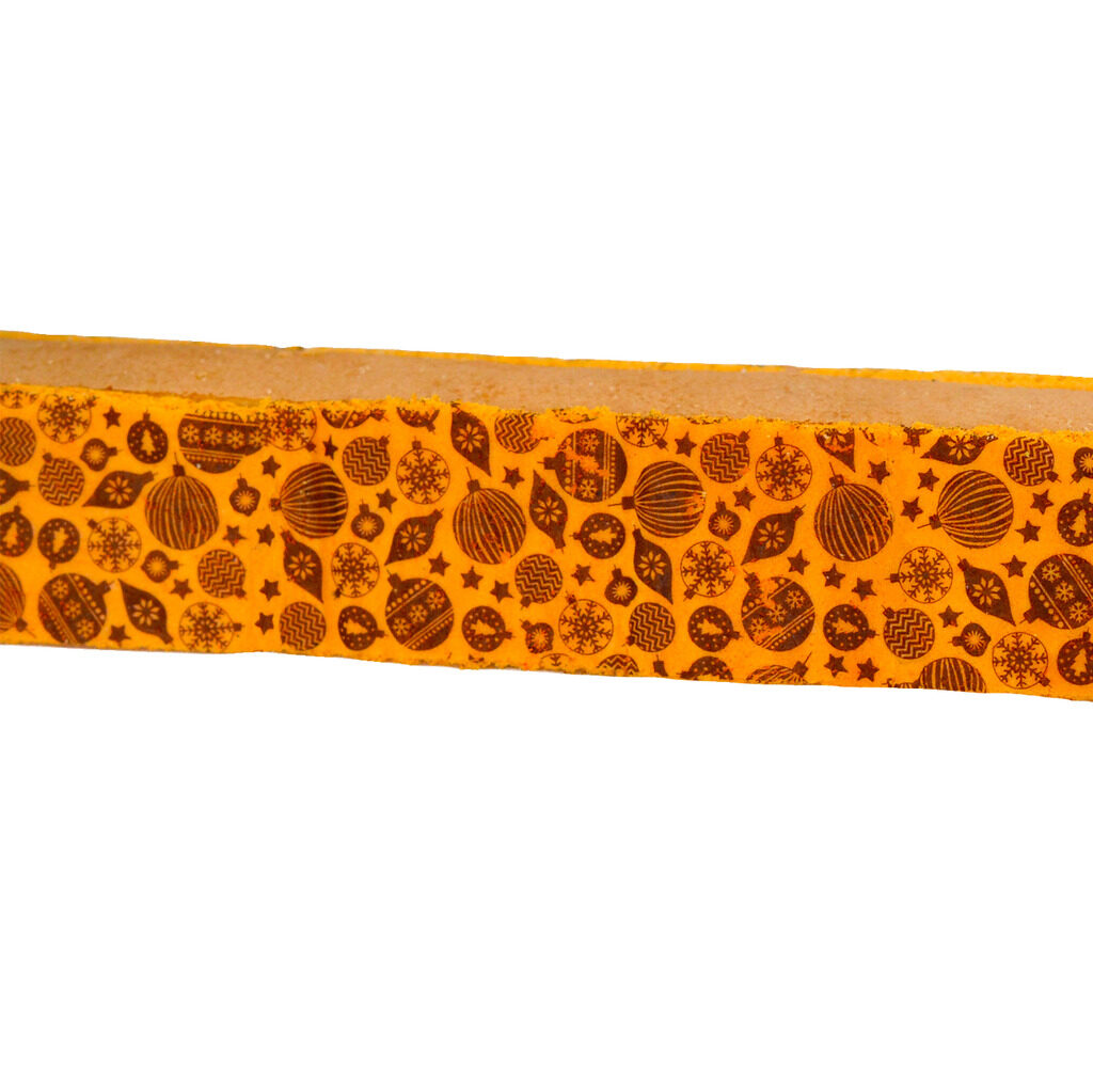 Biscuit joconde orange décors "Versailles"
