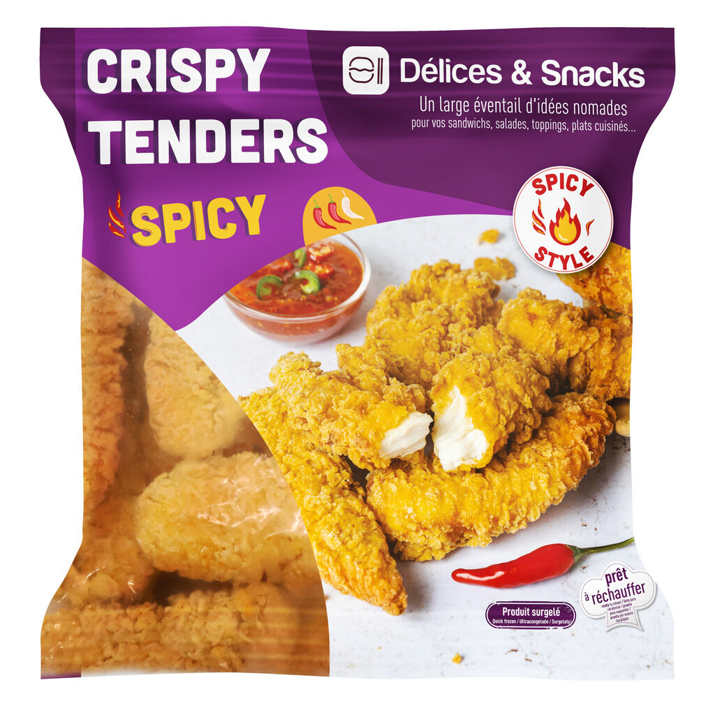 Crispy Tenders de poulet épicés