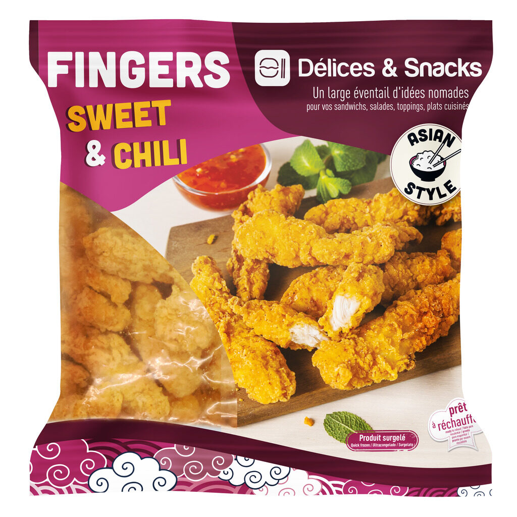Fingers de poulet sweet & chili
