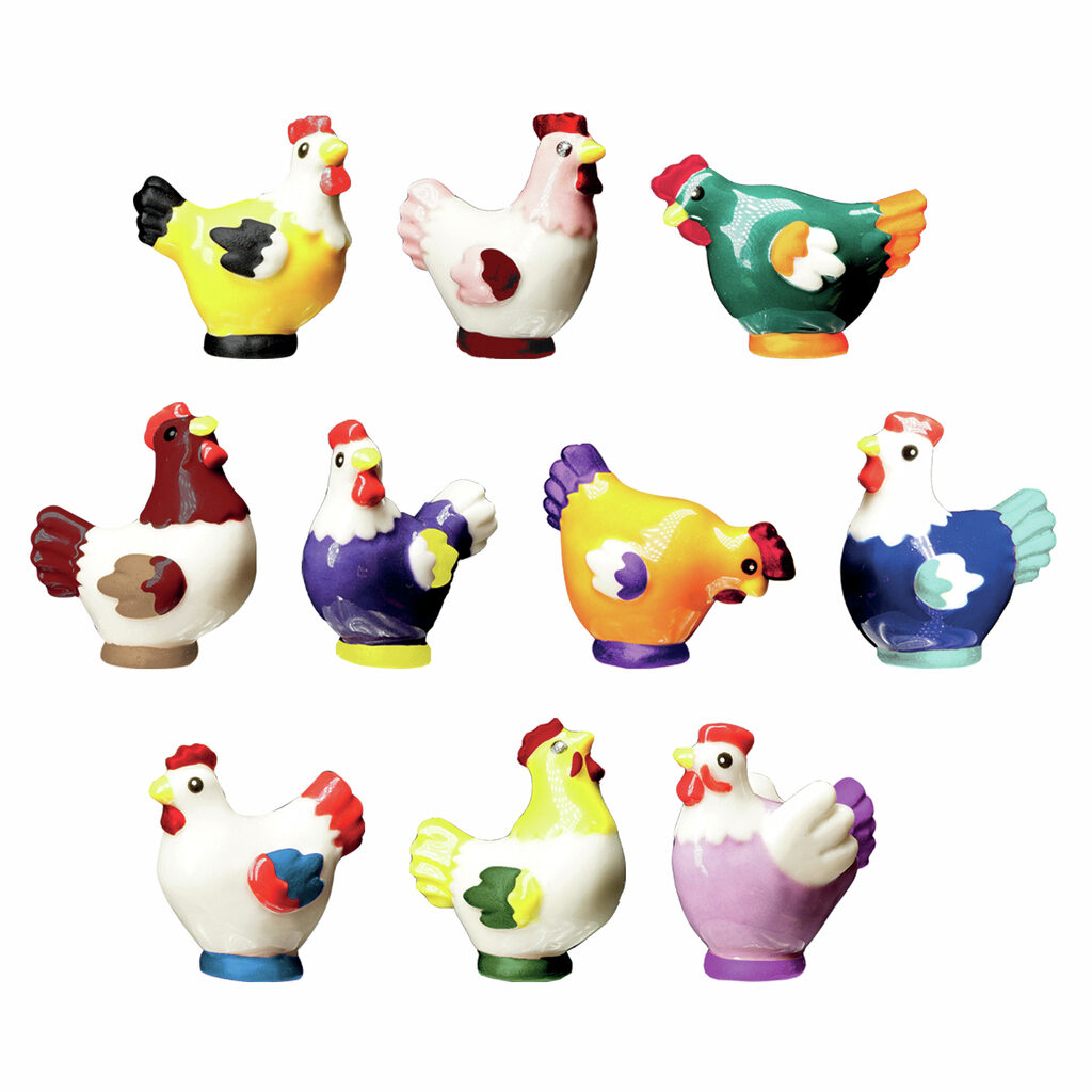 Fèves Poulettes Color