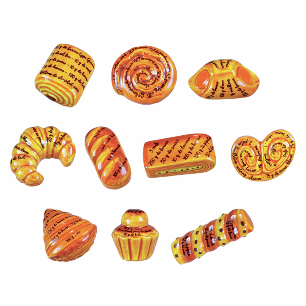 Fèves Viennoiseries & Caligrammes
