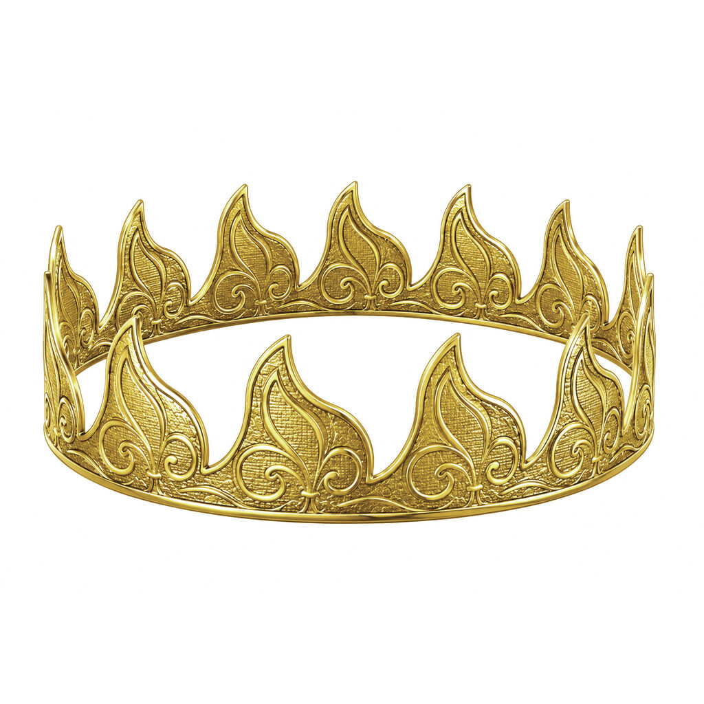 Couronne prince or