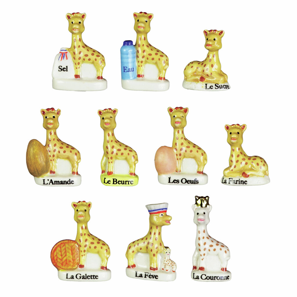 Fèves Sophie la Girafe Pâtisse