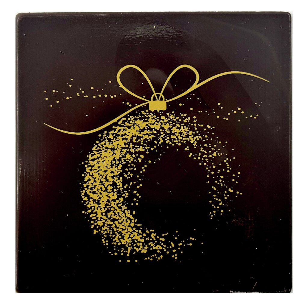 Embout de bûche boule de "Noël"